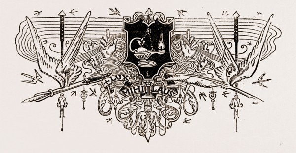 Ornament, engraving 1873