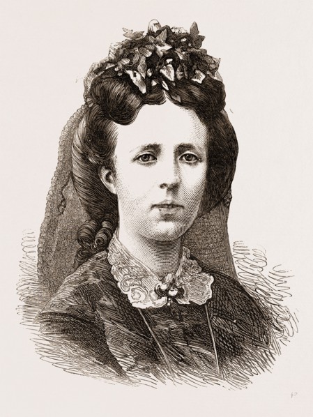 SOPHIA, QUEEN OF SWEDEN AND NORWAY, engraving 1873