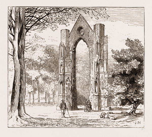 WALSINGHAM ABBEY, SOCIAL SCIENCE CONGRESS AT NORWICH UK 1873