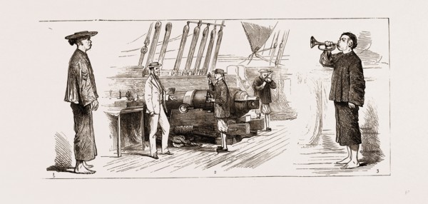 REORGANISING THE CHINESE NAVY, ON BOARD THE TRAINING SHIP "KEIN-WEI", 1875: 1. "Jing Kee," a