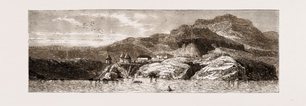 KERGUELEN ISLAND, THE TRANSIT OF VENUS: PRIMARY ENGLISH STATION, OBSERVATORY BAY, ROYAL SOUND, 1875
