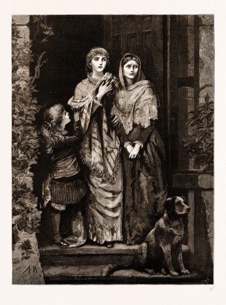 THE NEW YEAR IN IRELAND: "AWAITING HIS RETURN", 1881
