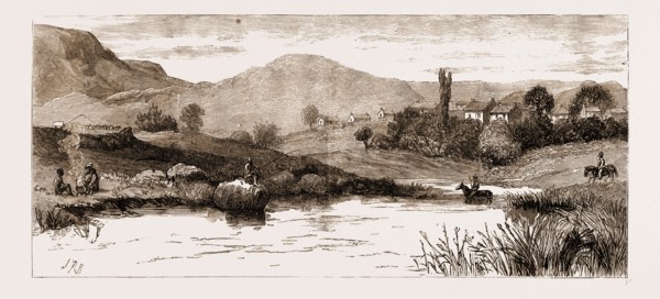 THE REVOLT IN THE TRANSVAAL, SOUTH AFRICA, 1881: HEIDELBERG, HEADQUARTERS OF THE REBEL BOERS