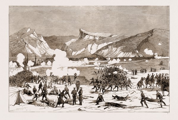 THE RUSSIANS IN CENTRAL ASIA: THE SIEGE OF GEOK TEPE BY GENERAL SKOBELEFF: ASSAULTING THE