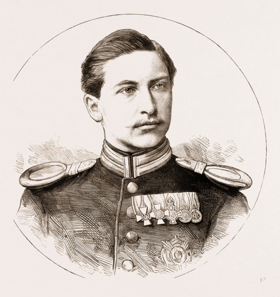 PRINCE FREDERICK WILLIAM VICTOR ALBERT OF PRUSSIA, MARRIED TO THE PRINCESS AUGUSTA VICTORIA OF