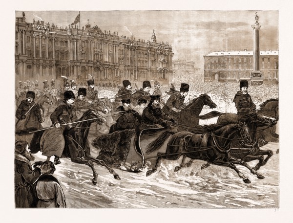 THE ASSASSINATION OF THE LATE CZAR ALEXANDER II. OF RUSSIA: THE NEW CZAR, ALEXANDER III., WITH THE
