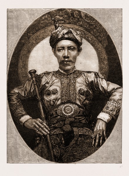 THE LATE MAHOMET JEMALAL ALAM, SULTAN OF THE SULU ISLANDS, 1881
