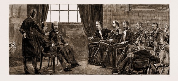 THE FRENCH OCCUPATION OF TUNIS, 1881: INTERVIEW BETWEEN THE BEY AND THE BRITISH CONSUL-GENERAL AND