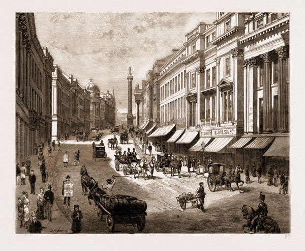 GREY STREET, NEWCASTLE, UK, 1881