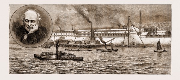 NEWCASTLE, UK, 1881: ELSWICK WORKS, SIR WILLIAM ARMSTRONG