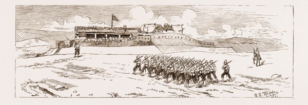 THE REVOLT IN THE TRANSVAAL, SOUTH AFRICA, 1881: FORT ALICE, STANDERTON
