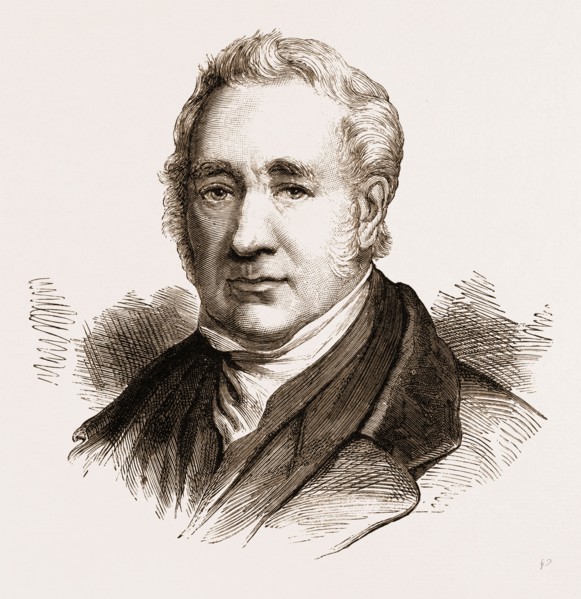 GEORGE STEPHENSON, AFTER THE PAINTING BY JOHN LUCAS