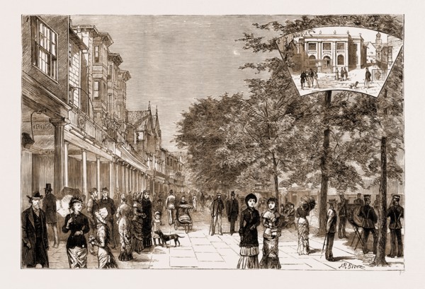 THE BATH AND WEST OF ENGLAND AGRICULTURAL SHOW AT TUNBRIDGE WELLS, UK, 1881: 1. The Royal Parade