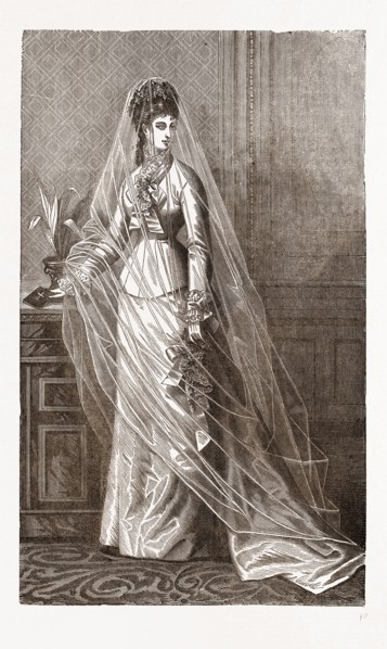 BRIDAL TOILETTE, 19th CENTURY  FASHION