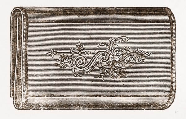 FOR CARTES DE VISITE, NEEDLEWORK, 19th CENTURY EMBROIDERY