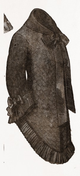 NEW MODELS OF PALETOTS AND CONFECTIONS, 19th Century Fashion