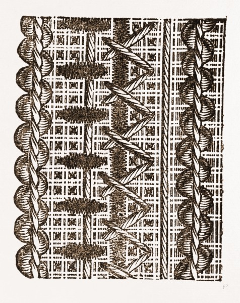 NEEDLEWORK, 19th CENTURY EMBROIDERY