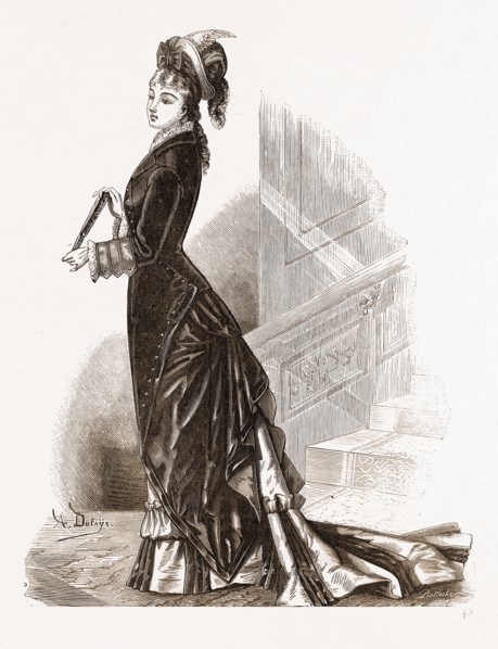 Pattern, Flat Pattern, MADAME A. L LETELLieR, 30, Henrietta-street, Covent Garden, London, UK