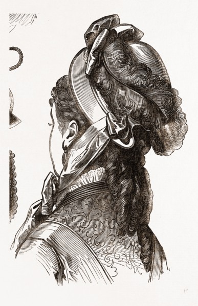 19th CENTURY FASHION, BONNET