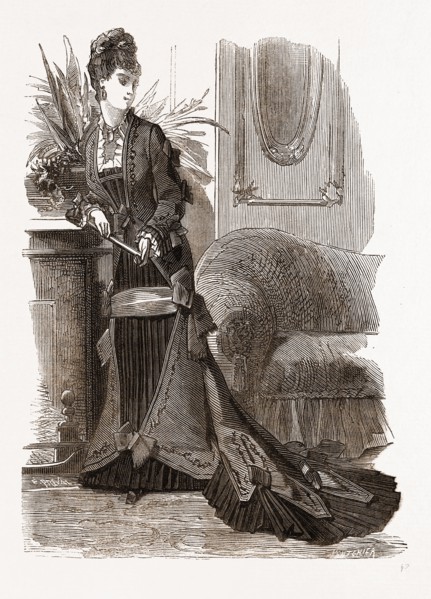 NEW MODEL OF PRINCESS ROBE, 19th CENTURY FASHION