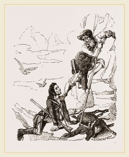 Chamois hunters