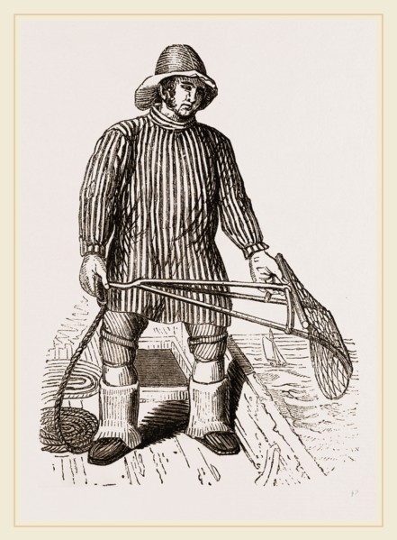 Oyster-dredger