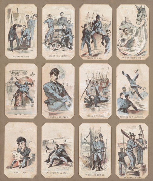 Life in camp, part 1; Homer, Winslow, 1836-1910, artist; L. Prang & Co. , publisher; Boston :