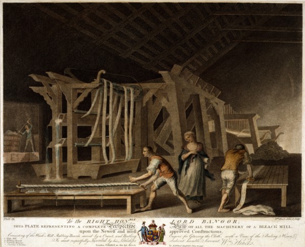 To the right hon'ble Lord Bangor, this plate representing a complete perspective view of all the