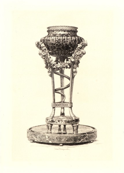 Jules Ferdinand Jacquemart (French, 1837 - 1880). The GouthiÃ¨res Tripod (Trépied de GouthiÃ¨res),