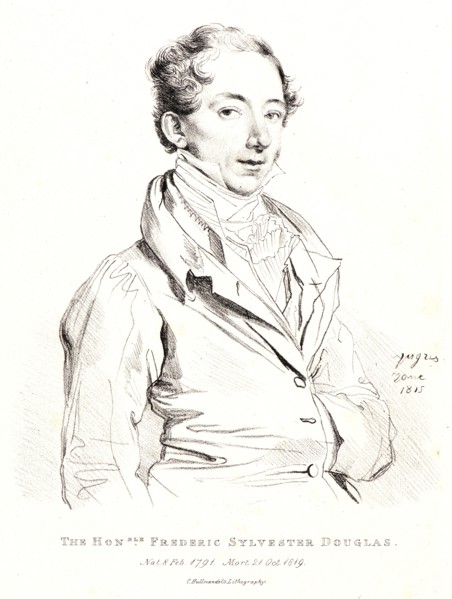 After Jean-Auguste-Dominique Ingres (French, 1780 - 1867). Hon. Frederick Sylvester North Douglas,
