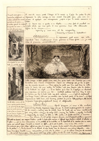 Adolphe Martial Potémont (French, 1828 - 1883). Letter on the Elements of Etching (Lettre sur les