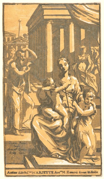 Antonio Maria Zanetti, I (Italian, 1680-1757) after Parmigianino (aka Francesco Mazzola, Italian,