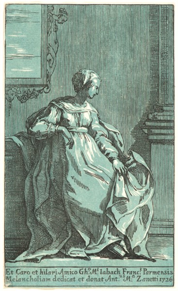 Antonio Maria Zanetti, I (Italian, 1680-1757) after Parmigianino (aka Francesco Mazzola, Italian,