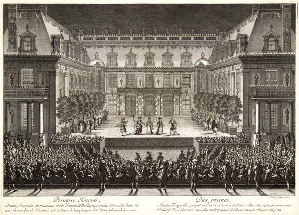 Jean Le Pautre (French, 1618-1682). Premiere Journee from â€úDivertissements donnes par le Roiâ€ù,