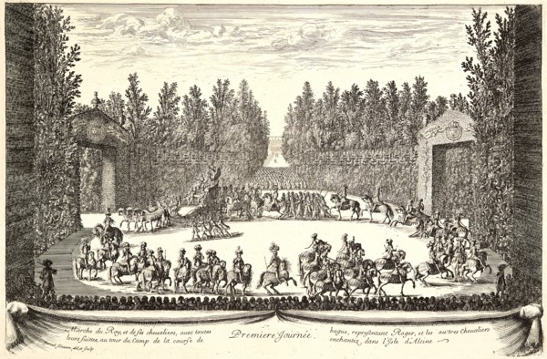 IsraÃ«l Silvestre (French, 1621-1691). Plate from â€úPremiere Journeeâ€ù, 17th century. From Les
