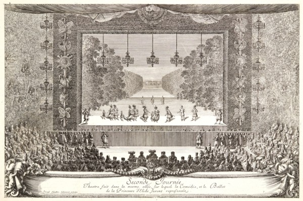 IsraÃ«l Silvestre (French, 1621-1691). Plate from â€úSeconde Journeeâ€ù, 17th century. From Les