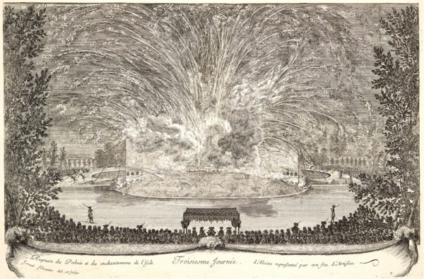 IsraÃ«l Silvestre (French, 1621-1691). Plate from â€úTroisieme Journeeâ€ù, 17th century. From Les