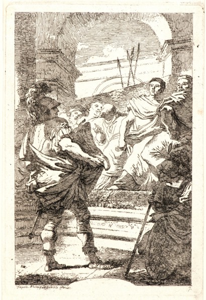 Jean-Honoré Fragonard (French, 1732-1806) after Giovanni Battista Tiepolo (aka Giambattista