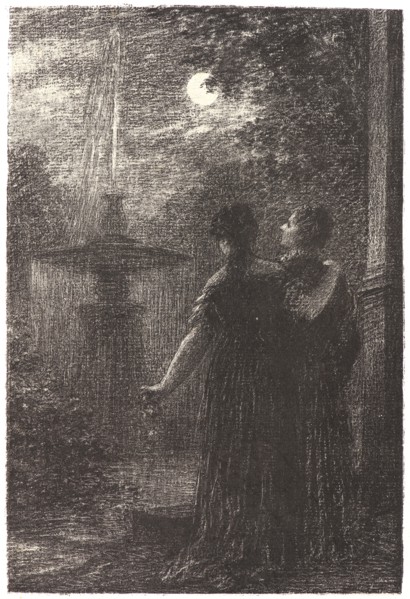 Henri Fantin-Latour (French, 1836 - 1904). Béatrice et Bénédict: Acte I. Nocturne. Lithograph.