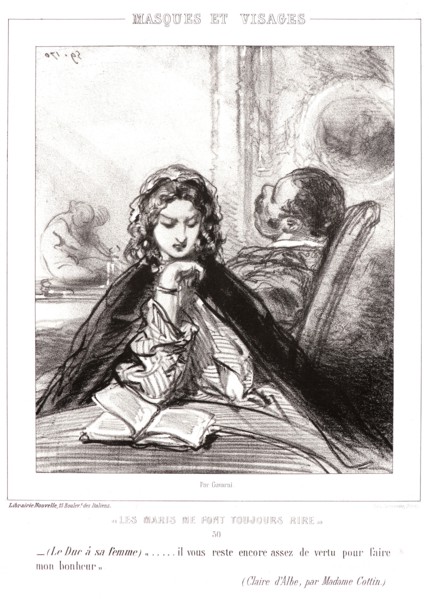 Paul Gavarni (aka Hippolyte-Guillaume-Sulpice Chevalier, French, 1804 - 1866). (The Duke to his