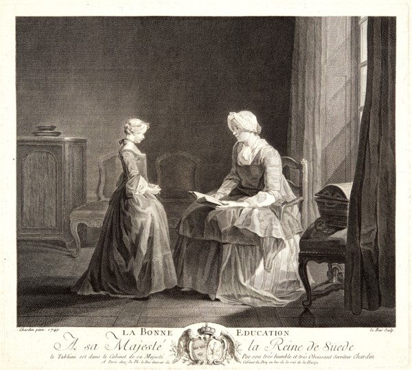 Jacques Philippe Le Bas (French, 1707-1783) after Jean-Siméon Chardin (French, 1699 - 1779). The