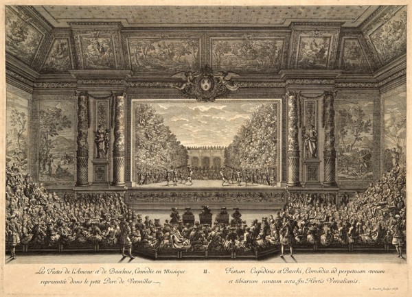 Jean Le Pautre (French, 1618-1682). Les festes de l'Amour et de Bacchus, Comedie en musique