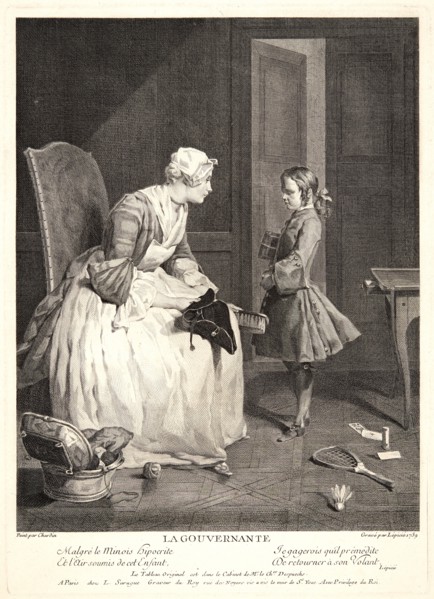 FrancÂ¸ois Bernard Lépicié (French, 1698-1755) after Jean-Siméon Chardin (French, 1699 - 1779). The