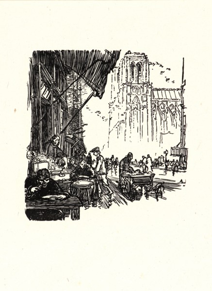 Auguste Louis LepÃ¨re (French, 1849 - 1918). Image from â€úLa BiÃ¨vre, Les Gobelins,