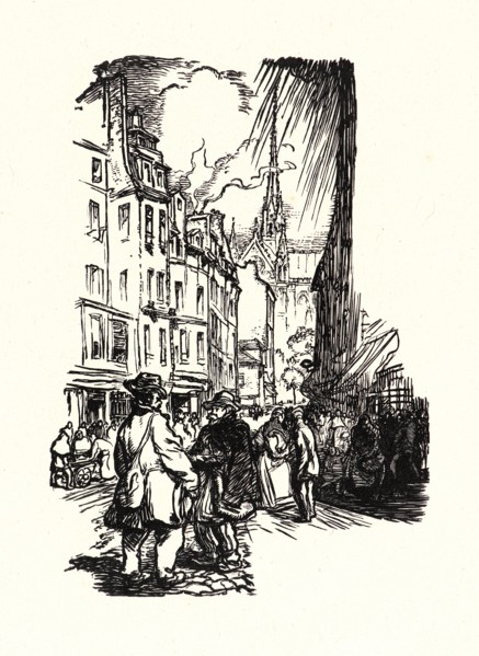 Auguste Louis LepÃ¨re (French, 1849 - 1918). Image from â€úLa BiÃ¨vre, Les Gobelins,