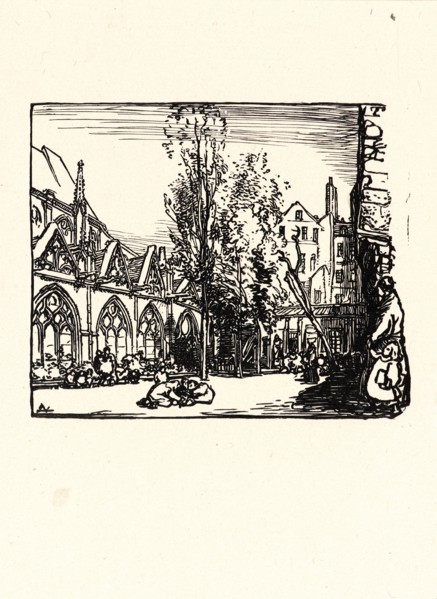 Auguste Louis LepÃ¨re (French, 1849 - 1918). Image from â€úLa BiÃ¨vre, Les Gobelins,