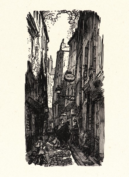 Auguste Louis LepÃ¨re (French, 1849 - 1918). Image from â€úLa BiÃ¨vre, Les Gobelins,