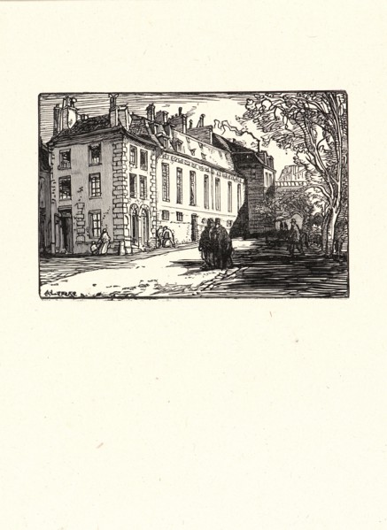 Auguste Louis LepÃ¨re (French, 1849 - 1918). Image from â€úLa BiÃ¨vre, Les Gobelins,