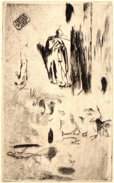 Jean-FranÃ§ois Millet (French, 1814 - 1875). Plate of Sketches (La Plancheaux Croquis), ca. 1848.