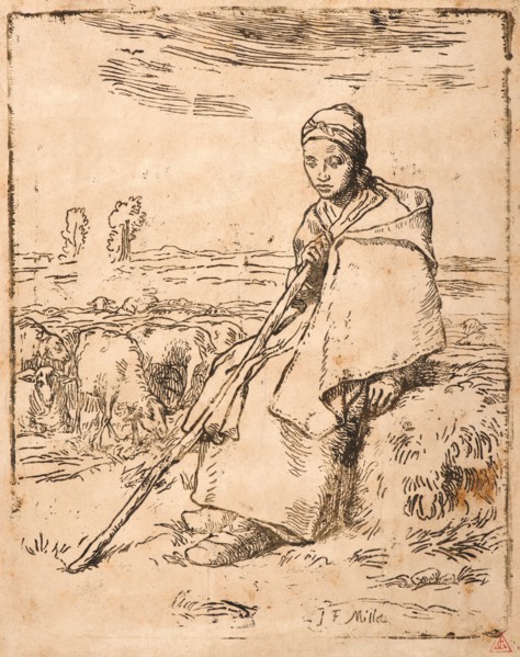Jean-Baptiste Millet (French, 1831 - 1906) after Jean-FranÃ§ois Millet (French, 1814 - 1875).